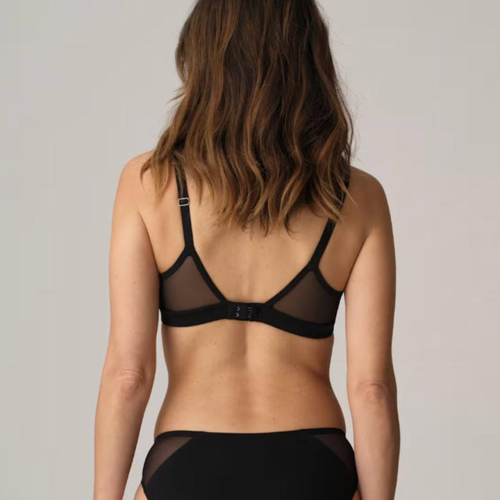 Marie Jo Louie Padded Balcony Bra 0122099 in Black-Bras-Marie Jo-Black-30-E-Anna Bella Fine Lingerie, Reveal Your Most Gorgeous Self!
