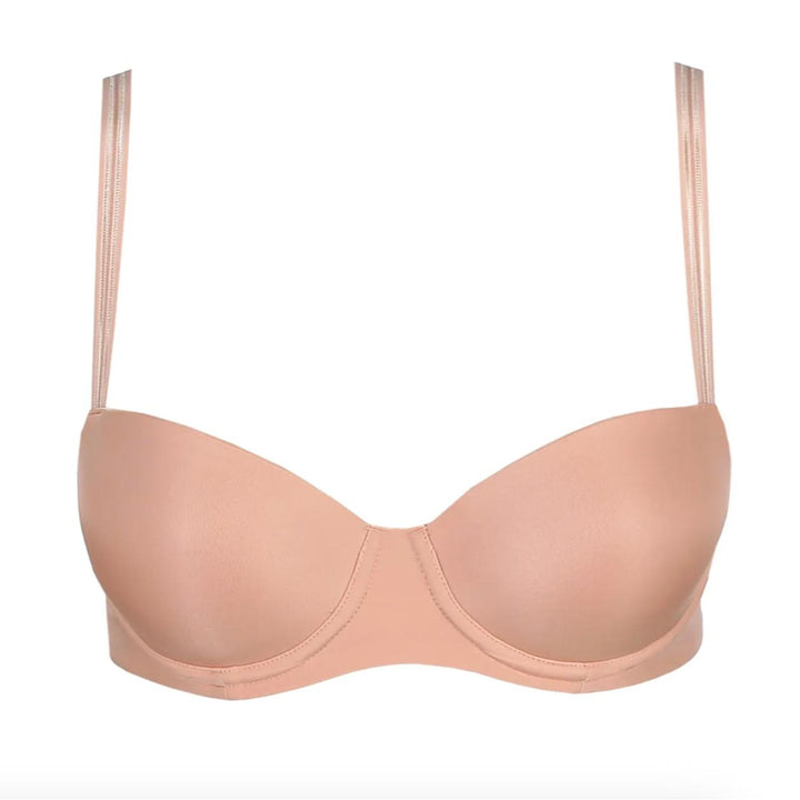 Marie Jo Louie Padded Balcony Bra 0122099 in Powder Rose-Bras-Marie Jo-Powder Rose-30-D-Anna Bella Fine Lingerie, Reveal Your Most Gorgeous Self!