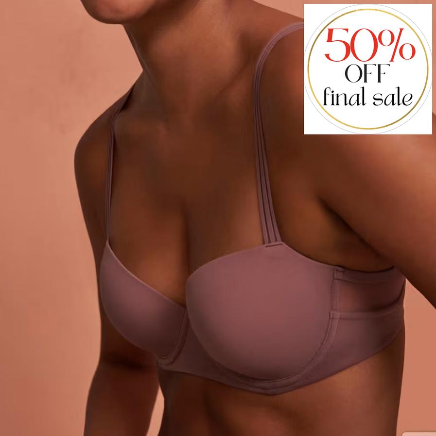 Marie Jo Louie Padded Balcony Bra 0122099 in Satin Taupe-Bras-Marie Jo-Satin Taupe-36-F-Anna Bella Fine Lingerie, Reveal Your Most Gorgeous Self!