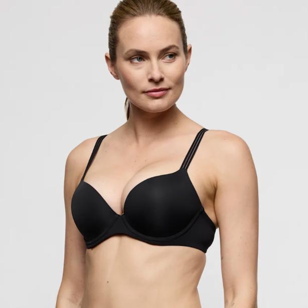 Marie Jo Louie Push Up Bra 0122097 in Black-Bras-Marie Jo-Black-34-D-Anna Bella Fine Lingerie, Reveal Your Most Gorgeous Self!