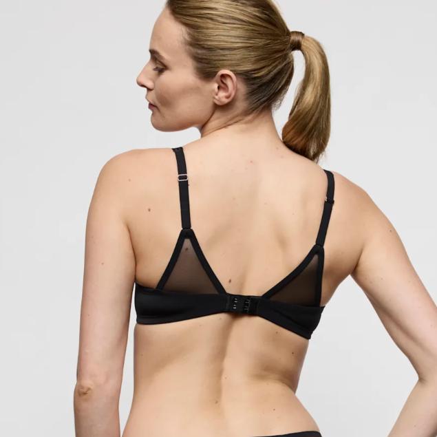 Marie Jo Louie Push Up Bra 0122097 in Black-Bras-Marie Jo-Black-34-D-Anna Bella Fine Lingerie, Reveal Your Most Gorgeous Self!