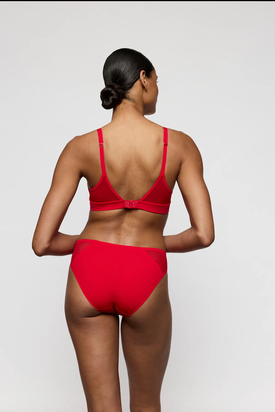 Marie Jo Louie Rio Briefs 0522090 in True Red-Panties-Marie Jo-True Red-Small-Anna Bella Fine Lingerie, Reveal Your Most Gorgeous Self!