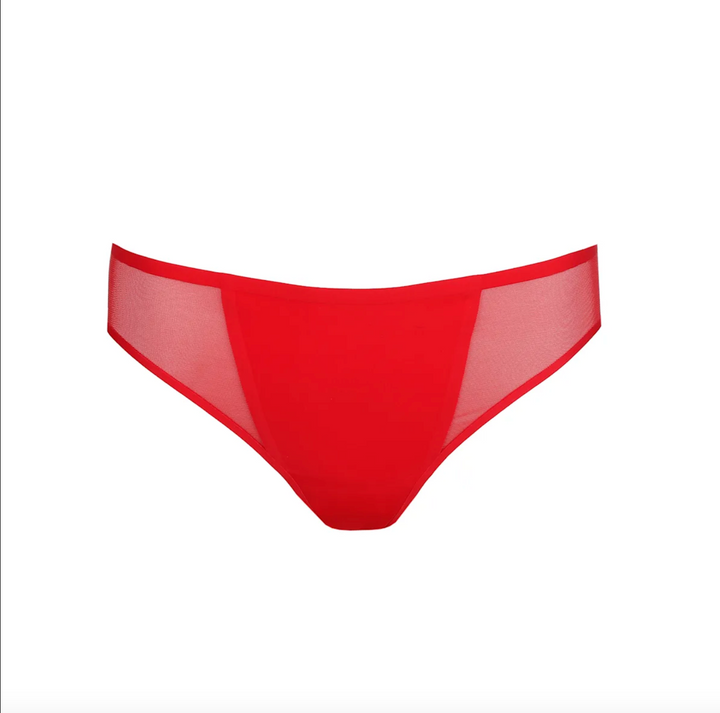 Marie Jo Louie Rio Briefs 0522090 in True Red-Panties-Marie Jo-True Red-Small-Anna Bella Fine Lingerie, Reveal Your Most Gorgeous Self!