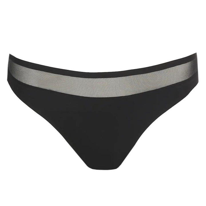 Marie Jo Louie Thong 0622090 in Black-Panties-Marie Jo-Black-Small-Anna Bella Fine Lingerie, Reveal Your Most Gorgeous Self!