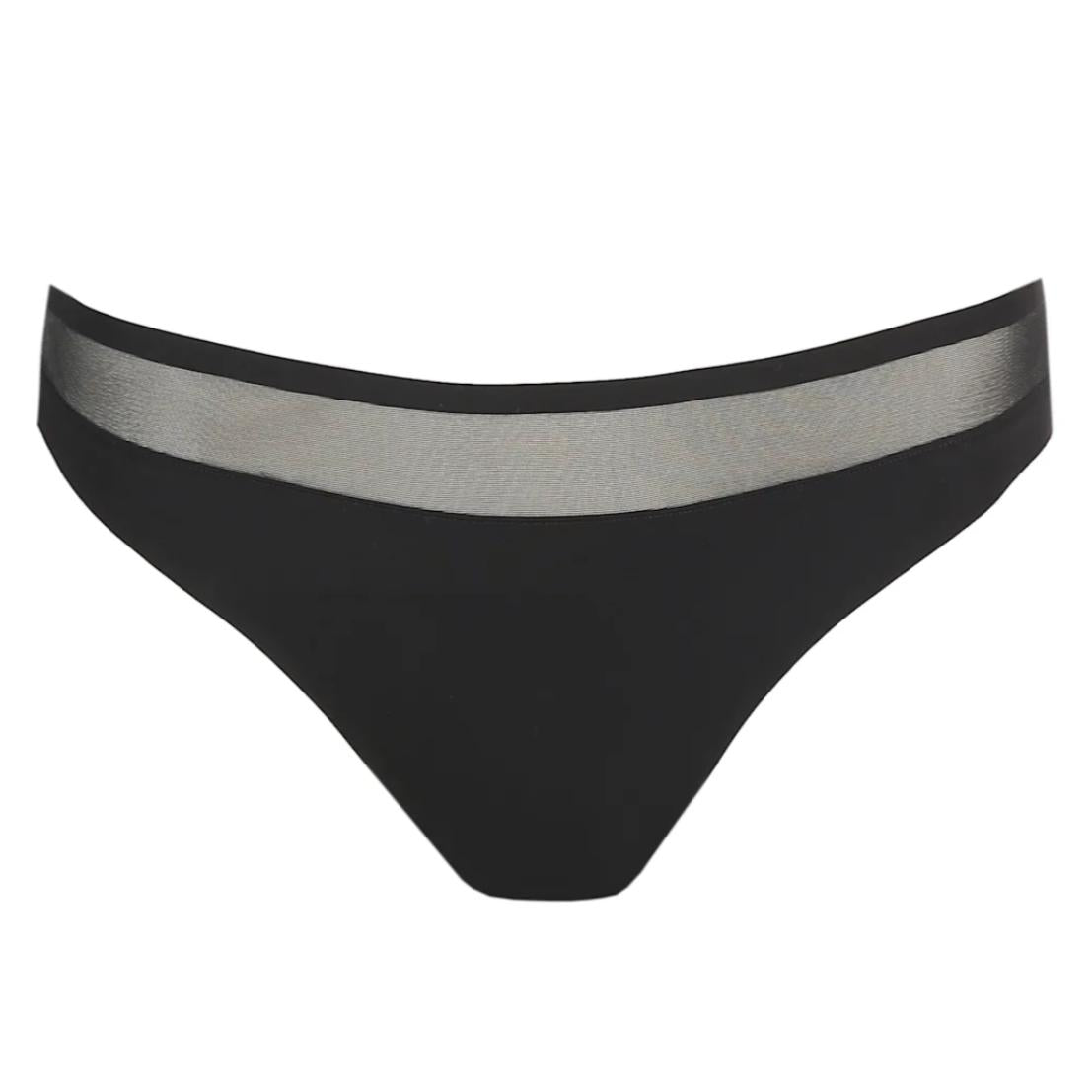 Marie Jo Louie Thong 0622090 in Black-Anna Bella Fine Lingerie-Black-Small-
