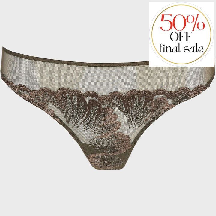 Marie Jo Phoebe Rio Brief 0502450-Panties-Marie Jo-Olive Green-XSmall-Anna Bella Fine Lingerie, Reveal Your Most Gorgeous Self!