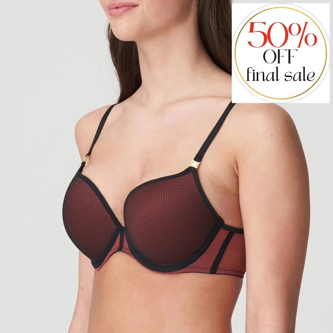 Marie Jo Push Up Bra Fezz Italian Brown 0122327-Bras-Marie Jo-Italian Brown-32-B-Anna Bella Fine Lingerie, Reveal Your Most Gorgeous Self!