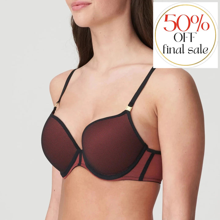 Marie Jo Push Up Bra Fezz Italian Brown 0122327-Bras-Marie Jo-Italian Brown-32-B-Anna Bella Fine Lingerie, Reveal Your Most Gorgeous Self!