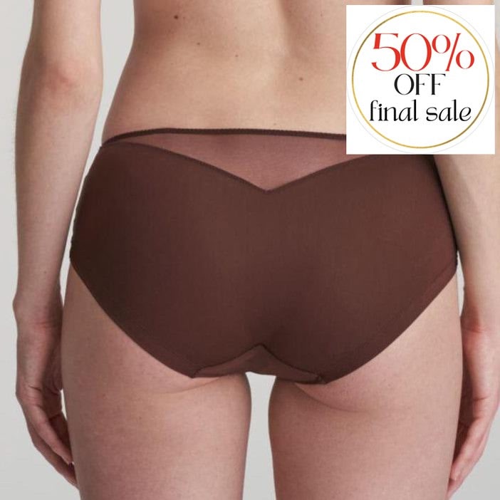 Marie Jo Serena Short 0502553-Panties-Marie Jo-Chestnut-XSmall-Anna Bella Fine Lingerie, Reveal Your Most Gorgeous Self!