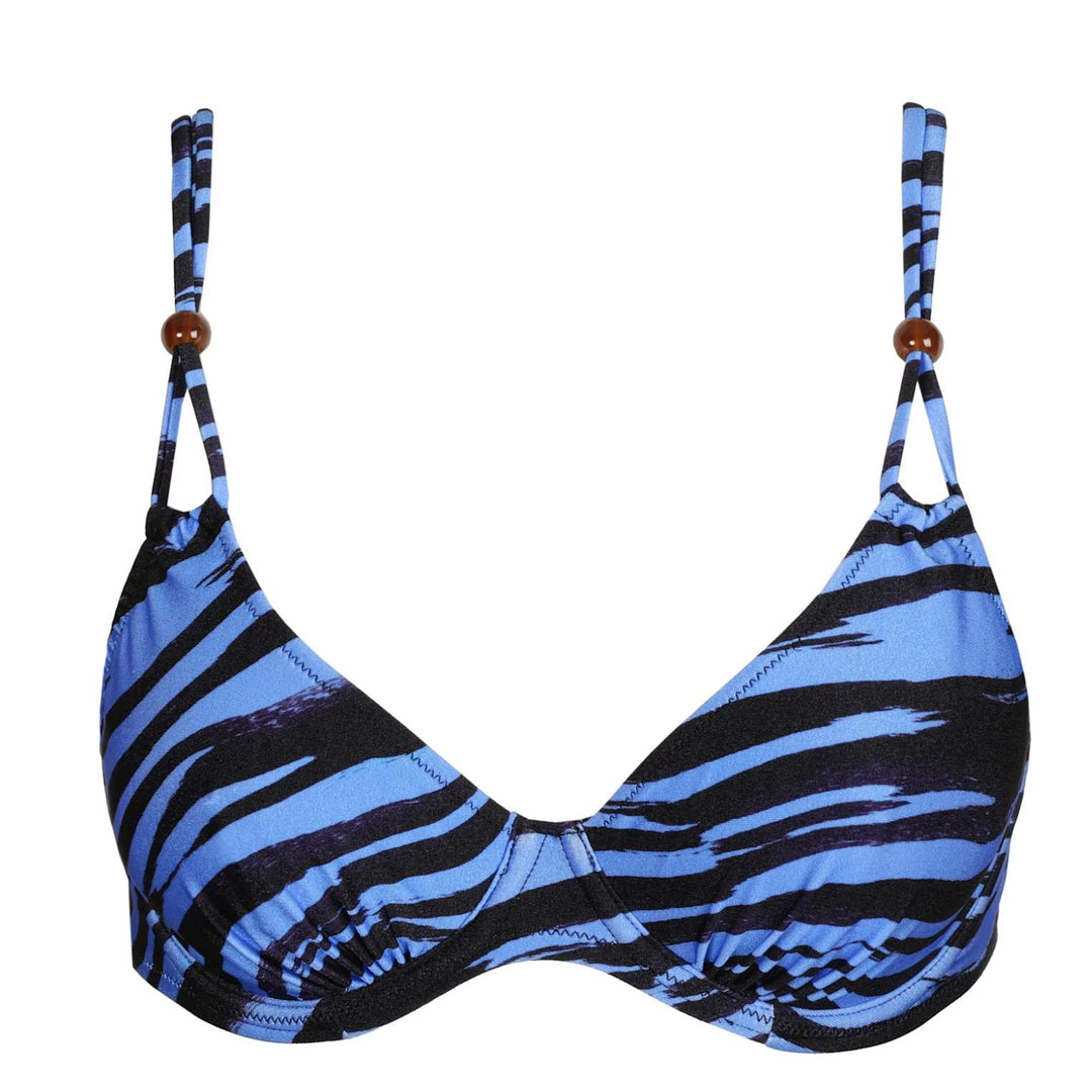 Marie Jo Swim Marva Bikini Top 1007916-Swimwear-Marie Jo-Wild Waves-32-D-Anna Bella Fine Lingerie, Reveal Your Most Gorgeous Self!