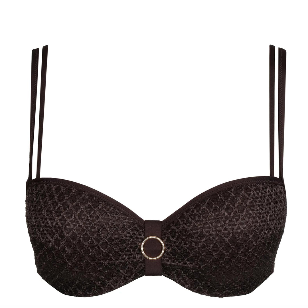 Marie Jo Swim Tomar Padded Bikini Top 1007819-Swimwear-Marie Jo-Earth-32-C-Anna Bella Fine Lingerie, Reveal Your Most Gorgeous Self!