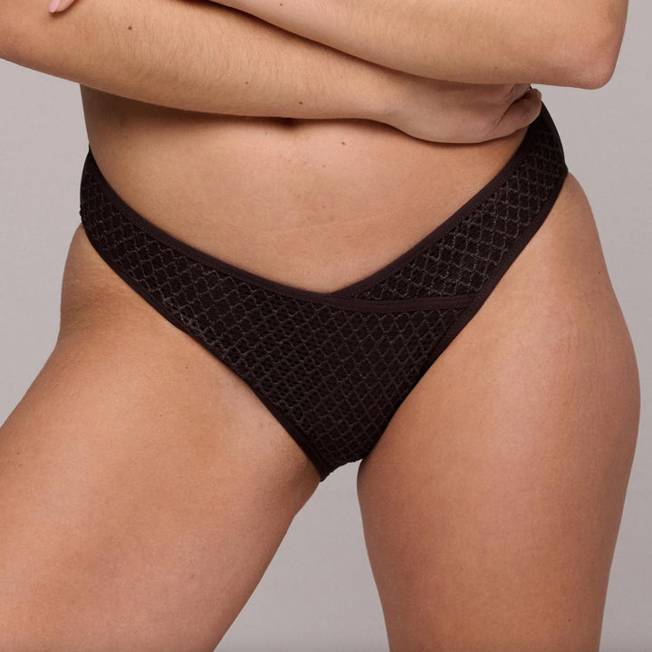 Marie Jo Swim Tomar Rio Brief 1007850-Swimwear-Marie Jo-Earth-XSmall-Anna Bella Fine Lingerie, Reveal Your Most Gorgeous Self!