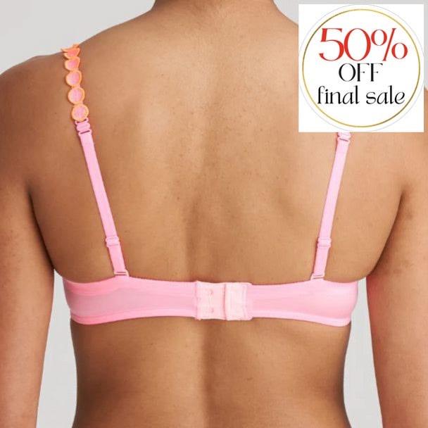 Marie Jo Tom Balcony Bra 0120829 in Happy Pink-Bras-Marie Jo-Happy Pink-32-B-Anna Bella Fine Lingerie, Reveal Your Most Gorgeous Self!