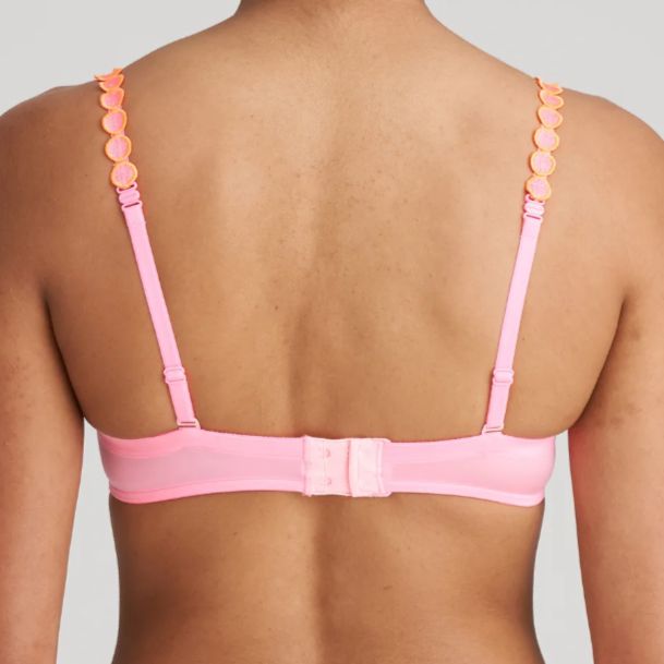 Marie Jo Tom Balcony Bra 0120829 in Happy Pink-Anna Bella Fine Lingerie-Happy Pink-32-B