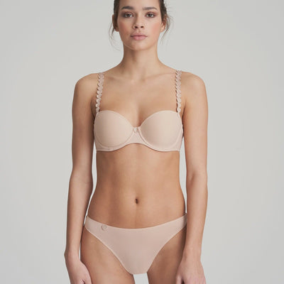 Marie Jo Tom Balcony Bra in Caffé Latte 0120829-Bras-Marie Jo-Caffé Latte-32-C-Anna Bella Fine Lingerie, Reveal Your Most Gorgeous Self!