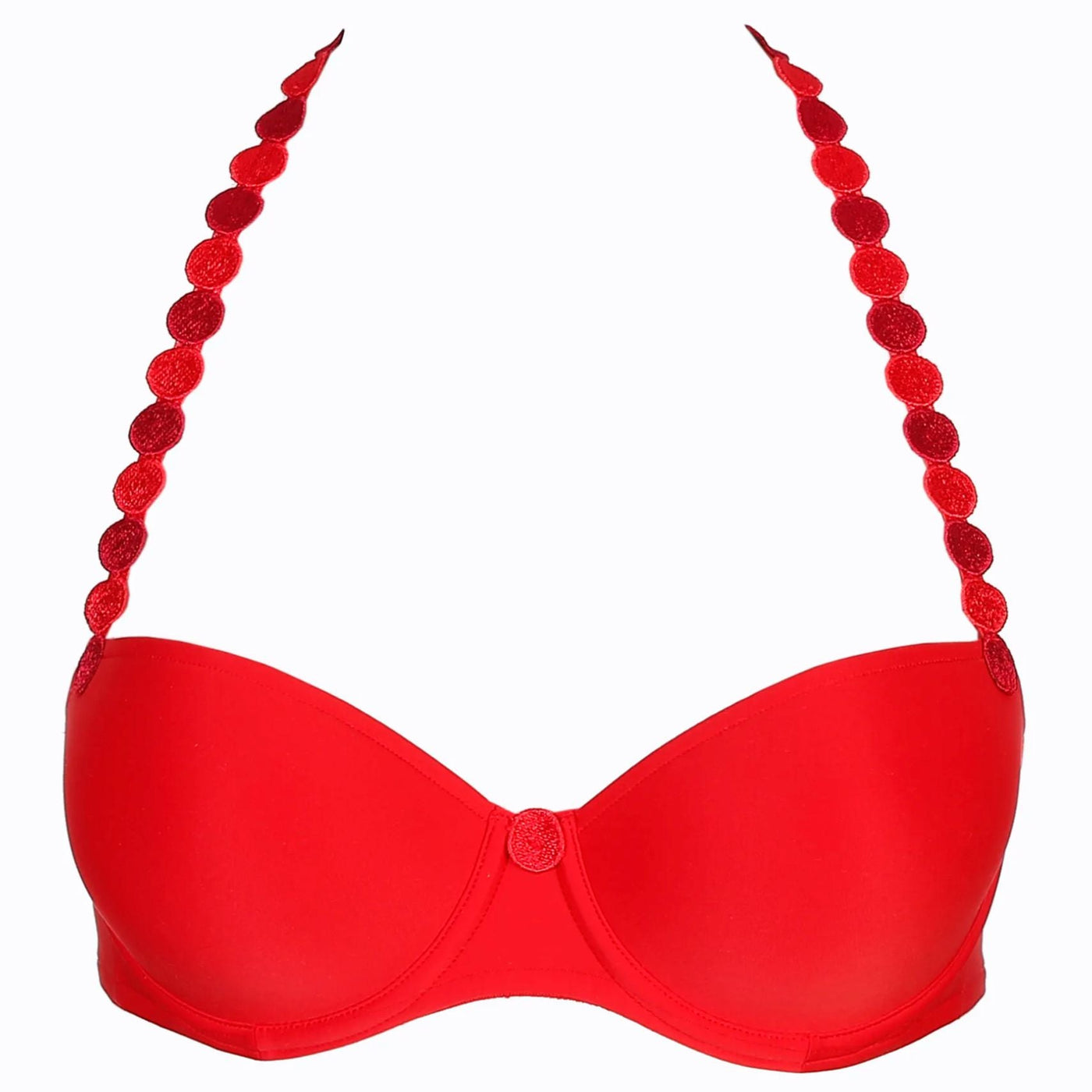 Marie Jo Tom Balcony Bra in Scarlet 0120829-Anna Bella Fine Lingerie-Scarlet-30-B