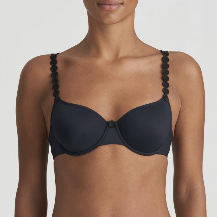 Marie Jo Tom Full Cup Wire Bra in Charcoal 0120820/21-Bras-Marie Jo-Charcoal-32-F-Anna Bella Fine Lingerie, Reveal Your Most Gorgeous Self!