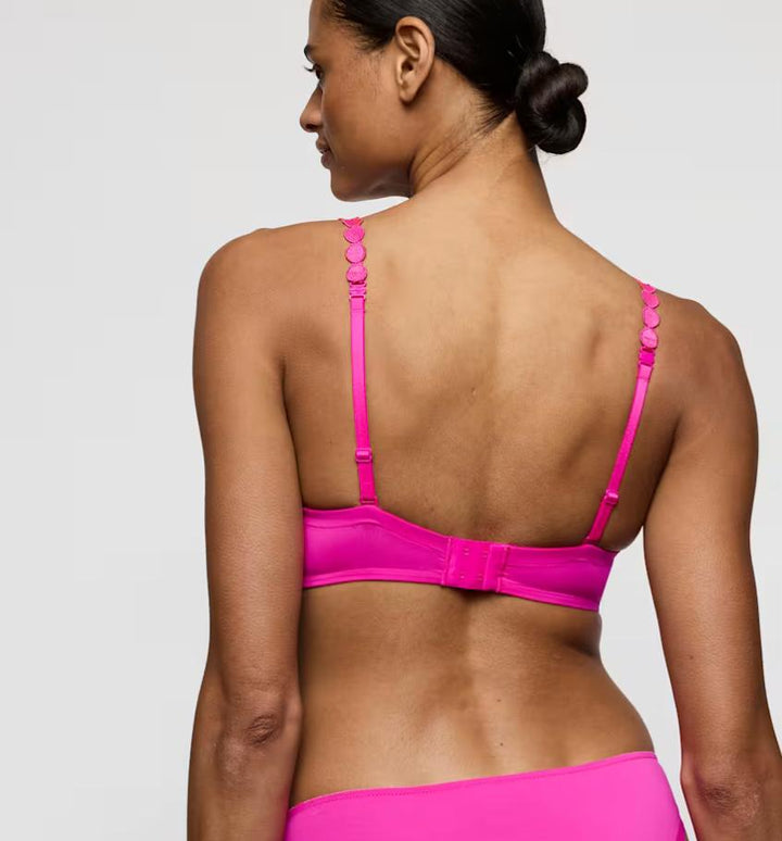 Marie Jo Tom Heartshape Bra in Influencer Pink 0120826-Bras-Marie Jo-Influencer Pink-32-B-Anna Bella Fine Lingerie, Reveal Your Most Gorgeous Self!