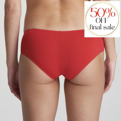 Marie Jo Tom Hotpants in Scarlet 0520822-Panties-Marie Jo-Scarlet-Small-Anna Bella Fine Lingerie, Reveal Your Most Gorgeous Self!