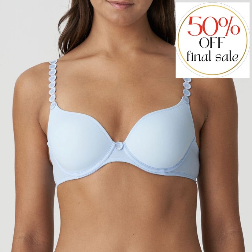 Marie Jo Tom Padded Heartshape Bra in Cloud 0120826-Bras-Marie Jo-Cloud-32-C-Anna Bella Fine Lingerie, Reveal Your Most Gorgeous Self!
