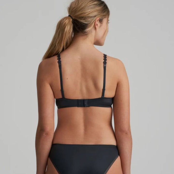 Marie Jo Tom Padded Heartshape Bra in Graphite Grey 0120826-Bras-Marie Jo-Graphite Grey-32-B-Anna Bella Fine Lingerie, Reveal Your Most Gorgeous Self!