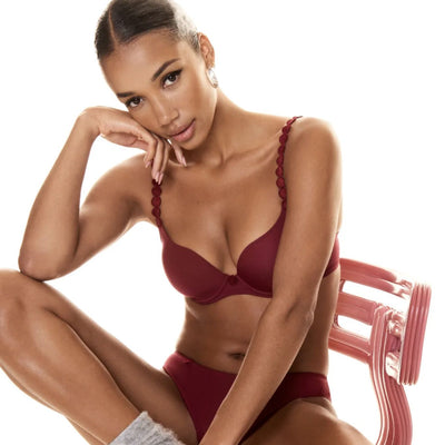 Marie Jo Tom Padded Heartshape Bra in Peony Pink 0120826-Bras-Marie Jo-Peony Pink-34-B-Anna Bella Fine Lingerie, Reveal Your Most Gorgeous Self!