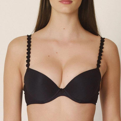 Marie Jo Tom Push Up Bra 0220827-Anna Bella Fine Lingerie-Black-32-B