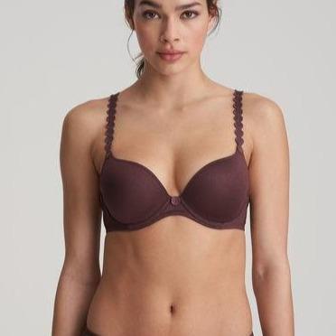 Marie Jo Tom Push-Up Bra in Aubergine 022827-Anna Bella Fine Lingerie-Aubergine-32-B