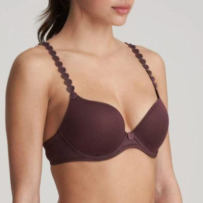 Marie Jo Tom Push-Up Bra in Aubergine 022827-Anna Bella Fine Lingerie-Aubergine-32-B