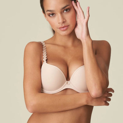 Marie Jo Tom Push Up Bra in Cafe au Lait 0220827-Anna Bella Fine Lingerie-Cafe au Lait-32-B