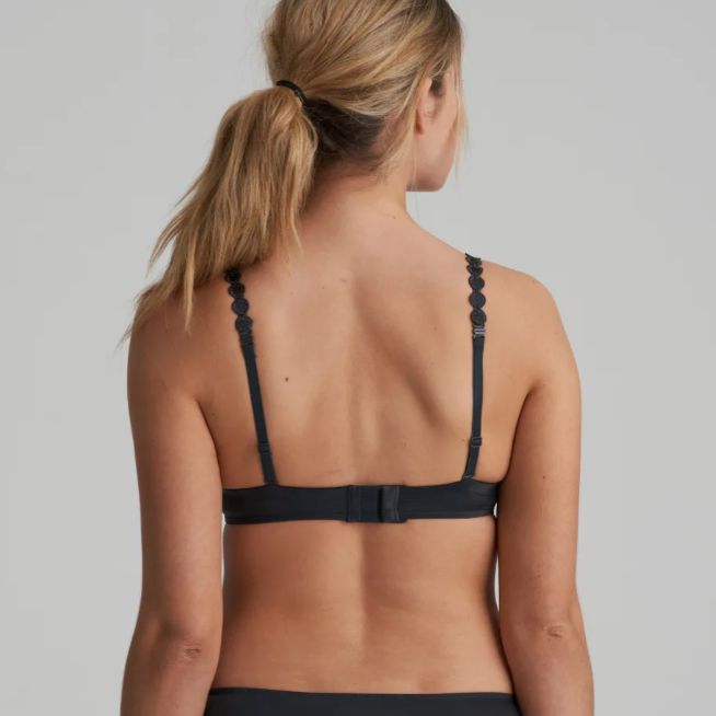 Marie Jo Tom Push Up Bra in Graphite Grey 0220827-Bras-Marie Jo-Graphite Grey-32-B-Anna Bella Fine Lingerie, Reveal Your Most Gorgeous Self!