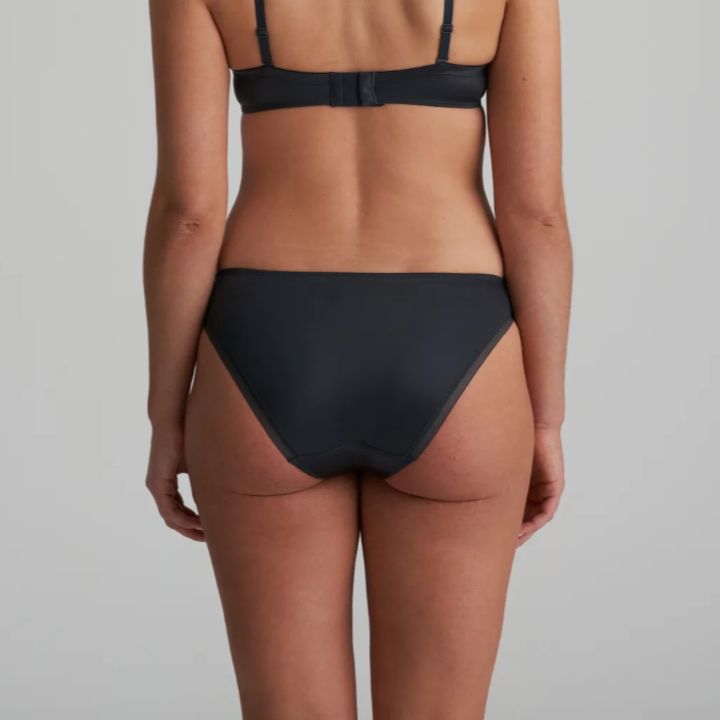 Marie Jo Tom Rio Briefs in Graphite Grey 0520820-Panties-Marie Jo-Graphite Grey-Small-Anna Bella Fine Lingerie, Reveal Your Most Gorgeous Self!