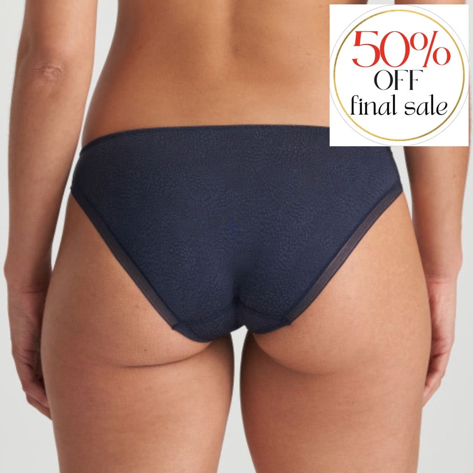 Marie Jo Tom Rio Briefs in Majestic Blue 0520820-Panties-Marie Jo-Magestic Blue-XSmall-Anna Bella Fine Lingerie, Reveal Your Most Gorgeous Self!