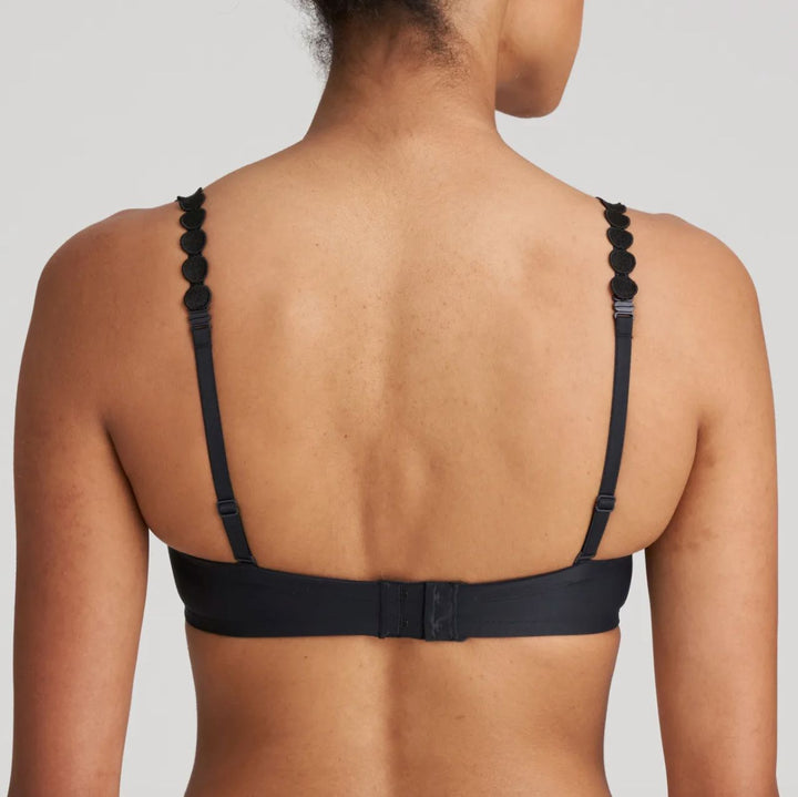 Marie Jo Tom Strapless Bra in Charcoal 0120828-Strapless Bras-Marie Jo-Charcoal-32-B-Anna Bella Fine Lingerie, Reveal Your Most Gorgeous Self!
