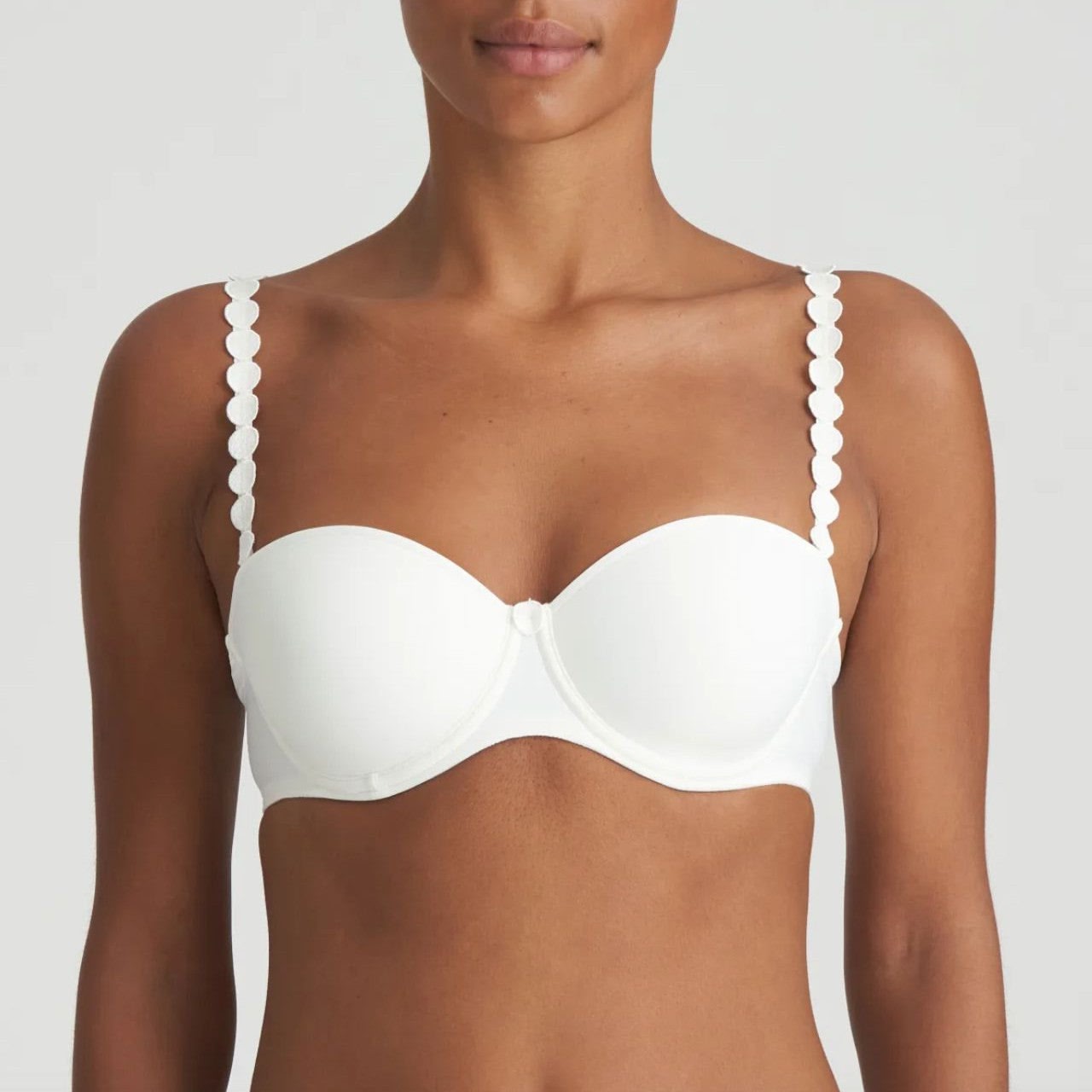 Marie Jo Tom Strapless Bra in Natural 0120828-Strapless Bras-Marie Jo-Natural-32-B-Anna Bella Fine Lingerie, Reveal Your Most Gorgeous Self!