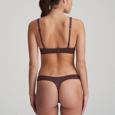 Marie Jo Tom Thong in Aubergine 0620820-Anna Bella Fine Lingerie-Aubergine-Small-