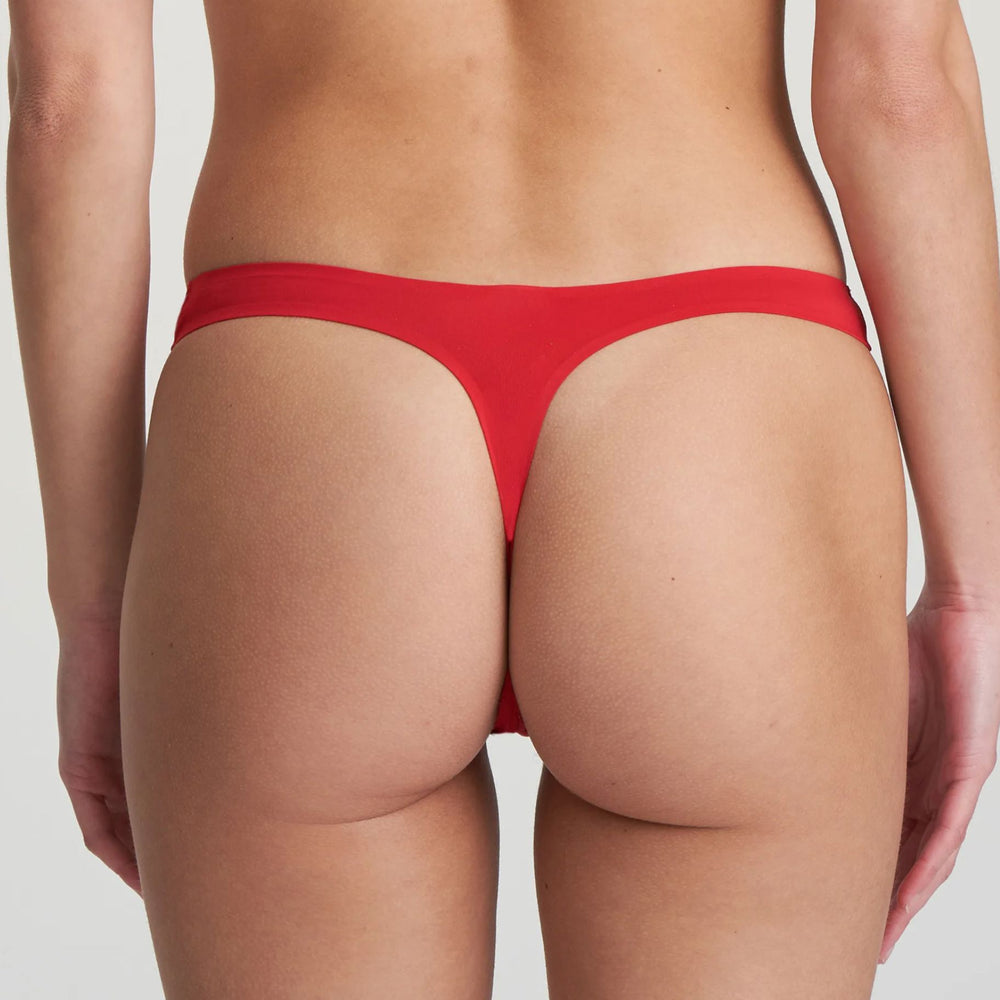 Marie Jo Tom Thong in Scarlet 0620820-Panties-Marie Jo-Scarlet-XSmall-Anna Bella Fine Lingerie, Reveal Your Most Gorgeous Self!