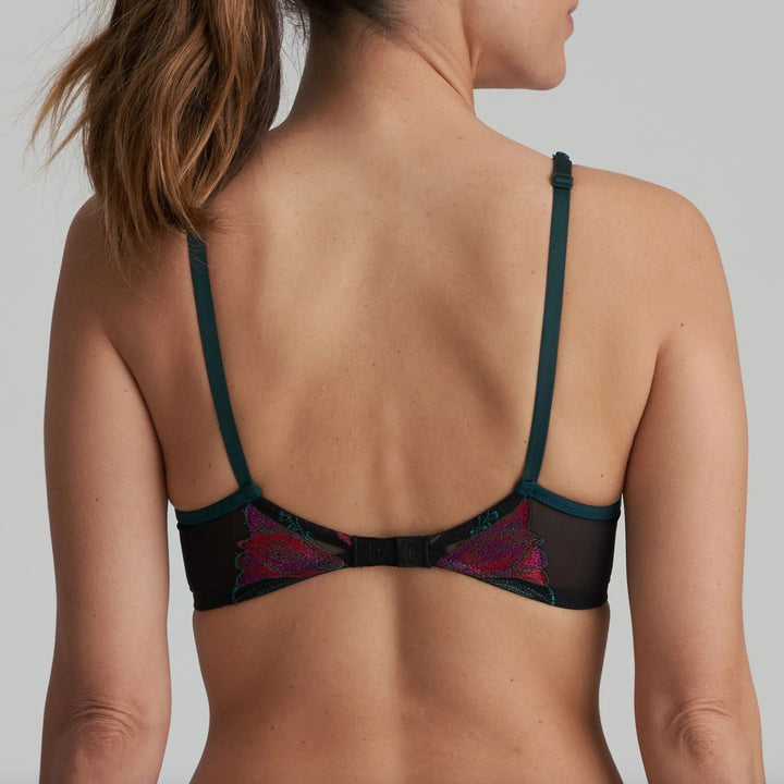 Marie Jo Yoly Plunge Bra 0102772-Bras-Marie Jo-Jewel Green-32-B-Anna Bella Fine Lingerie, Reveal Your Most Gorgeous Self!