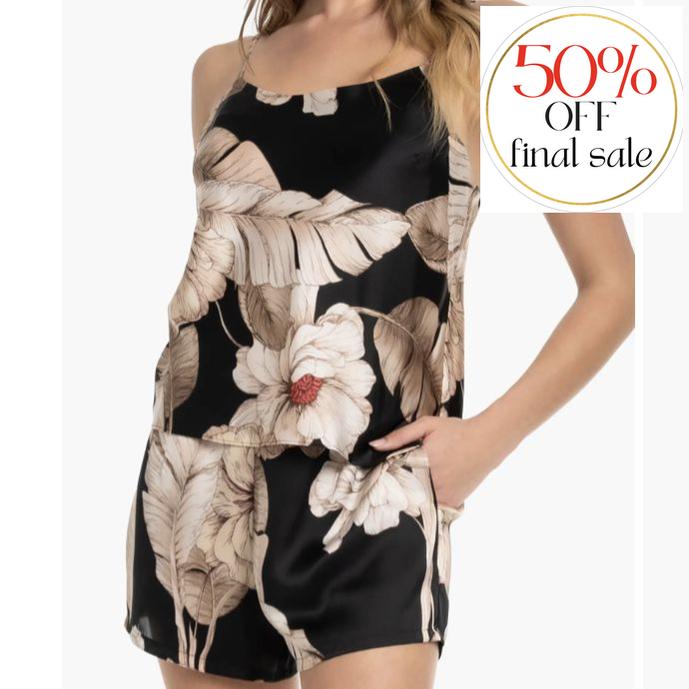 Midnight Bakery Summer Song Cami Short Set IDY140-Anna Bella Fine Lingerie-Summer Song-XSmall-