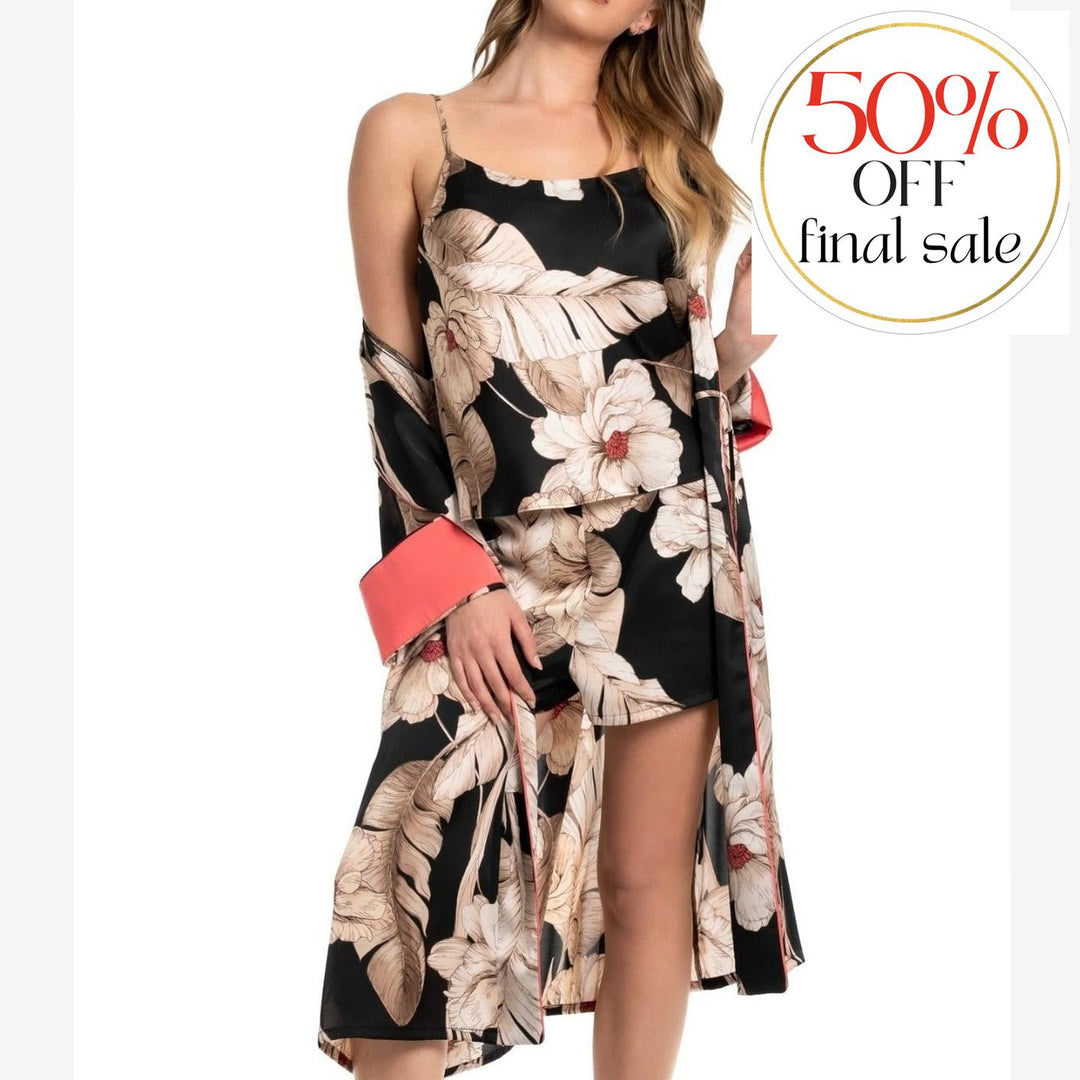 Midnight Bakery Summer Song Cami Short Set IDY140-Anna Bella Fine Lingerie-Summer Song-XSmall-