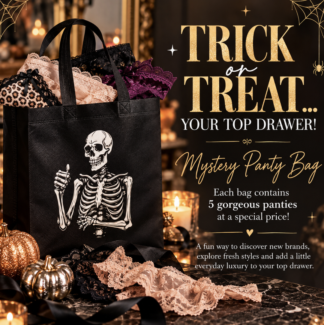 Mystery Bag - BRIEFS in Size LARGE - B-Panties-Anna Bella Fine Lingerie-Anna Bella Fine Lingerie, Reveal Your Most Gorgeous Self!