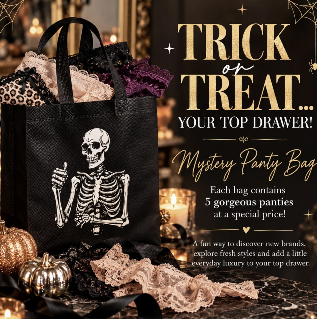 Mystery Bag - BRIEFS in Size LARGE - G-Panties-Anna Bella Fine Lingerie-Anna Bella Fine Lingerie, Reveal Your Most Gorgeous Self!