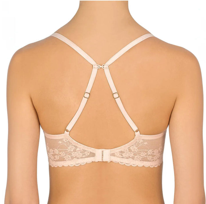 Natori Cherry Blossom Convertible Contour UW Bra in Cameo Rose 721191-Bras-Natori-Cameo Rose-32-C-Anna Bella Fine Lingerie, Reveal Your Most Gorgeous Self!