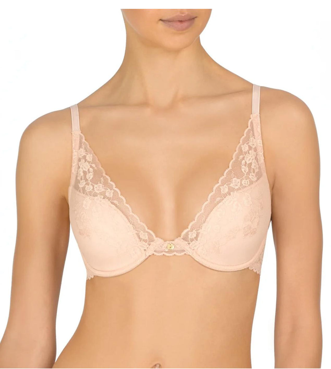 Natori Cherry Blossom Convertible Contour UW Bra in Cameo Rose 721191-Bras-Natori-Cameo Rose-32-C-Anna Bella Fine Lingerie, Reveal Your Most Gorgeous Self!