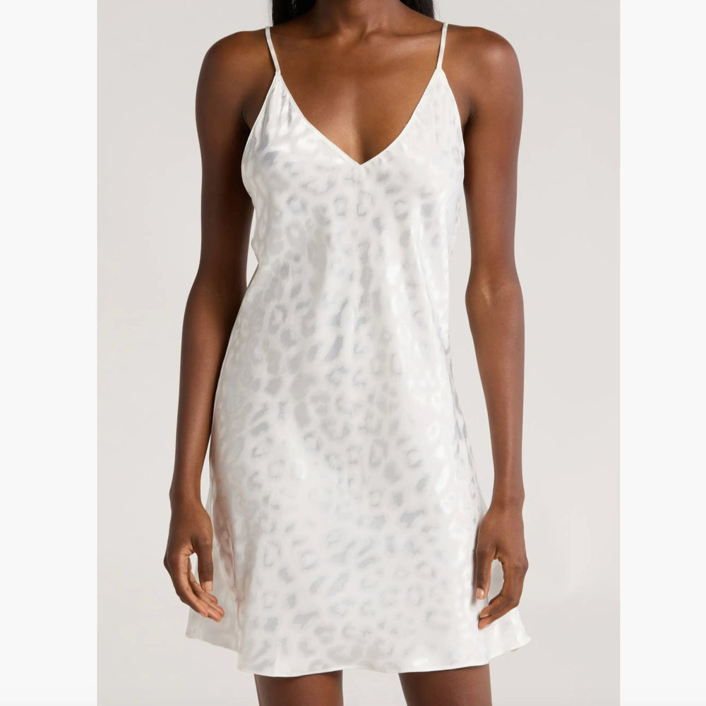 Natori Decadence Chemise T78158 in Warm White-Loungewear-Natori-Warm White-Small-Anna Bella Fine Lingerie, Reveal Your Most Gorgeous Self!