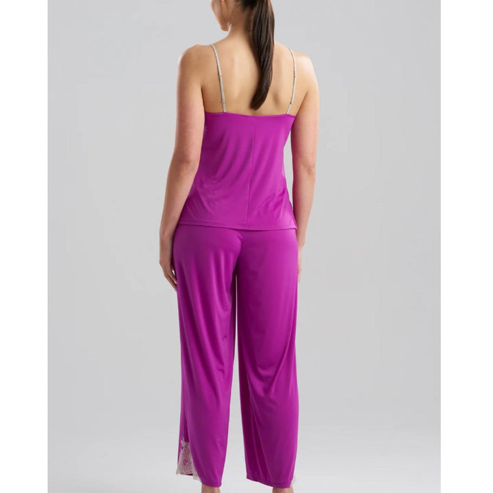 Natori Enchant Cami Pant Set V76312 in Mad Magenta-Sleepwear-Natori-Mad Magenta-Small-Anna Bella Fine Lingerie, Reveal Your Most Gorgeous Self!