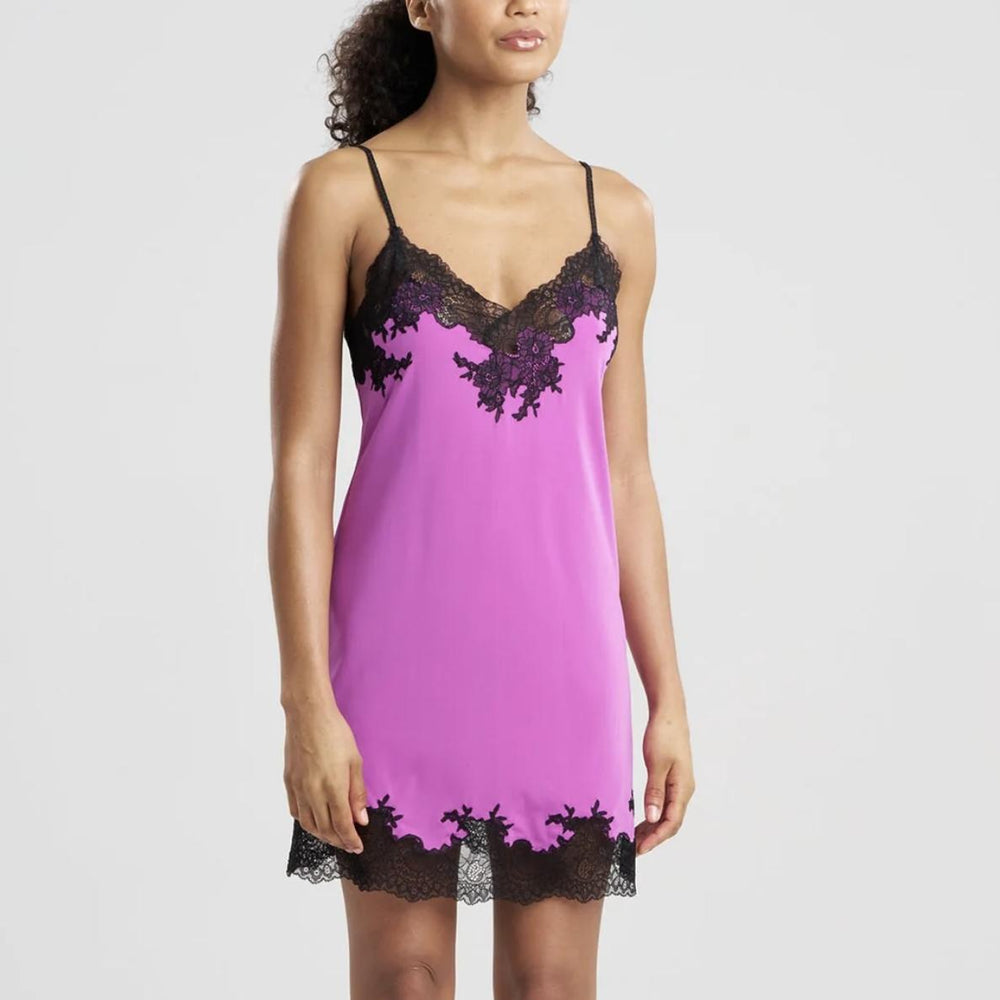 Natori Enchant Chemise in Floret Purple V78130-Sleepwear-Natori-Floret Purple-Small-Anna Bella Fine Lingerie, Reveal Your Most Gorgeous Self!