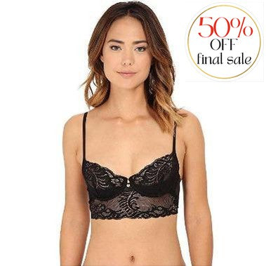 Natori Feathers 3/4 UW Bra 771023-Anna Bella Fine Lingerie-Black-34-D