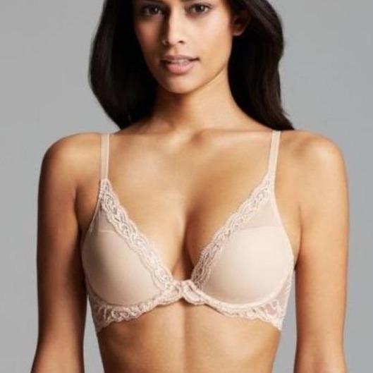 Natori Feathers Bra in Cameo Rose 730023-Bras-Natori-Cameo Rose-32-B-Anna Bella Fine Lingerie, Reveal Your Most Gorgeous Self!