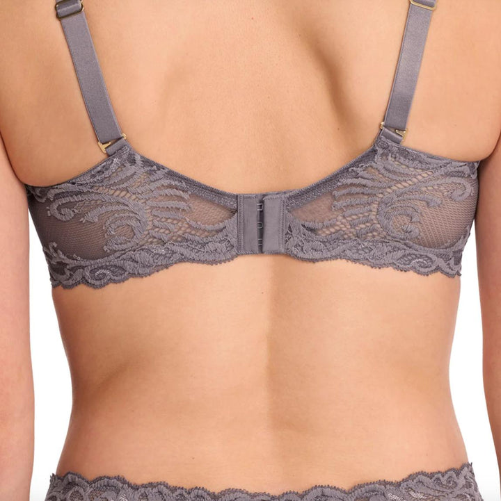 Natori Feathers Full Figured Contour UW Bra in Nickel 741299-Bras-Natori-Nickel-32-FF-Anna Bella Fine Lingerie, Reveal Your Most Gorgeous Self!